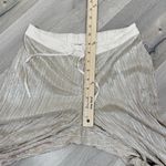 Victoria's Secret  Shiny Metallic Gold Lame Crinkle Palazzo Pants XS Photo 10