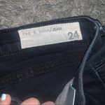 Rag and Bone high rise skinny dark wash jean shorts Photo 5