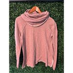Free People BEACH HEATHER ROSE LONG SLEEVE COCOON COWL NECK PULLOVER Sz ONE SIZE Photo 2