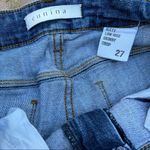 Eunina  Low Rise Kitty Crop Raw Hem Distressed Skinny Jeans 27 Photo 4