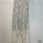 DO+BE NWT  Lace High-Low Dress in Cream. Size Small Photo 1