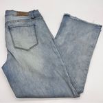 Velvet Heart Premium Denim Ellie Flare Crop Light Mid Rise Distress Jeans Sz 29 Photo 1