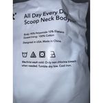 Brand New Shapermint Essentials Women's 4XL Black Scoop Neck Bodysuit Shaping Size 4X Photo 4