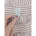 Sigrid Olsen Linen Striped Wide Leg Pants Women's Large Elastic Waist Photo 3