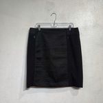 White House | Black Market Black Quilted Pencil Skirt Sz 12 Photo 1