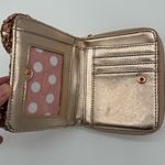 Lounge Fly Disney Rose Gold Sequined Minnie Mouse Wallet with Ears Photo 6