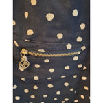 Adrienne Vittadini  Woments Blue and White Polka Dot 3/4 Sleeve Size Size S Photo 1