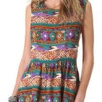 MINKPINK Southwestern Printed Criss Cross Dress Photo 0