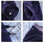 Lululemon $128 Runderful Rulu lined Pants Hiking Fall joggers 4 Black Grape Photo 14