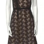 Marc by Marc Jacobs lace sheath sleeveless black dress size 4 Photo 0