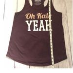 Chin Up Apparel Chin Up  Women's Graphic Racerback Tee Sz M Photo 3