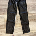 Wilfred Aritzia Straight Leg Leather Pants Photo 4