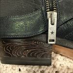 Golden Goose   ANNICE WOMENS 8 Black Leather Western Ankle Boots Photo 9