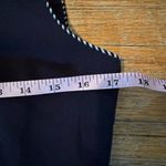 Ann Taylor  Dress Size 4 Womens Navy Blue Shift Career Knee Length Photo 6