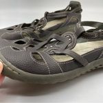 Jbu  by Jambo Grey Leather Strappy Comfort Sandals 9 Photo 10