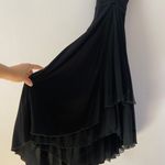 Bebe Black 90s Midi Dress Photo 2