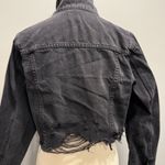 NEW Mono B Juniors Large Black Denim Cropped Jacket Size undefined Photo 3