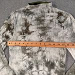 Lovers + Friends Ivanna Midi Dress Womens Medium Green White Tie Dye Mock Neck Photo 3