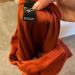 Windsor Burnt Orange Fitted Mini Dress  Photo 2