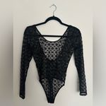 Victoria's Secret  Black Lace Bodysuit Photo 3