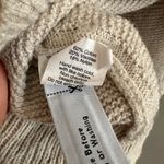 Madewell XS Oatmeal Beige Long Sleeve Sweater Top knit crewneck Photo 4