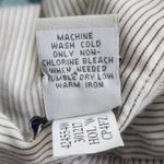 Banana Republic  Cream Pinstripe Wrap Skirt Size 0 Preppy Mini Skirt Photo 7