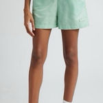 NWT Sporty & Rich Good Health Nylon Women’s Short Thyme/White L Lounge Relaxed Green Size L Photo 0