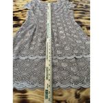 Alex Evenings  Womens Petite 16P Tan Dress Zip Sequined‎ Formal Evening Business Photo 8