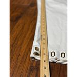 Jones New York Signature Dress Pants Size 4 White Stretch Keyhole Bottom Detail Photo 7