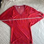 Trina Turk Trellis Braided V-Neck Swim Dress NEW NWT Medium Pink Orange Photo 7