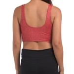 Nanette Lepore Play NWT High Neck Floral Cropped Tank Top Moisture Wicking XL Red Photo 1