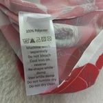 Crosby. White & Pink Floral Pleated Sleeveless Blouse Photo 9