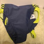 Adidas  Dark Blue and Bright Yellow‎ Swimsuit Photo 4