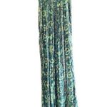 Lucy Love Women's Green Floral Print strapless Jumpsuit Size Small Photo 2