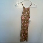 BP  Sleeveless Knit Dress in Beige Anna Floral Photo 5
