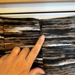 SABINE Stylish Striped Mini Women's Skirt Soft Sequins Boho Western Chic Black Photo 10