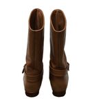 Frye Vintage tan leather pull on riding boots 9 Photo 8
