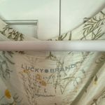 Lucky Brand botanical cotton print tshirt size large Photo 2