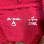 Antigua  Womens San Francisco 49ers Hoodie Medium Red NFL Pullover V Neck Photo 2