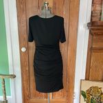 Tart  Maternity Presley Black Ruched Side Dress - Size Medium Photo 9