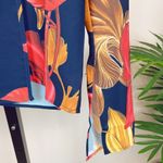 C/MEO COLLECTIVE  About Us Ls Top 410-NAVY BOTANICAL 14170804-1 Photo 2