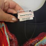 Alexander McQueen Solarised Orchid Jacquard Knit Mini Dress Photo 7