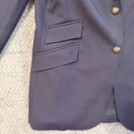 Tuckernuck  Hawthorn navy blue structured single breasted blazer size large Photo 4