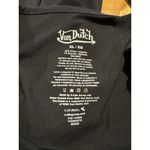 Von Dutch  Size XL Black Long-Sleeve Logo T-Shirt Dress Photo 6