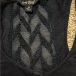 Lucky Brand  Navy Racerback Sleeveless Top Size M Photo 5