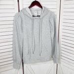 Members Mark Puff Sleeve Pullover Hoodie Sweatshirt Grey Small Gray Photo 7