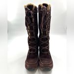 Timberland Earthkeepers Tall Granby Brown Suede Sherpa Lined Lace Up Boots Photo 4