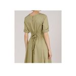 Harshman Alder Midi Dress in Sage Green Sz. S Photo 1