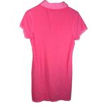 Vineyard Vines Lipstick Pink Polo Collared Dress Size Medium Preppy Travel Beach Photo 7