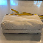 Tory Burch  Miller Canvas Crossbody Bag in Lemon Drop Photo 4